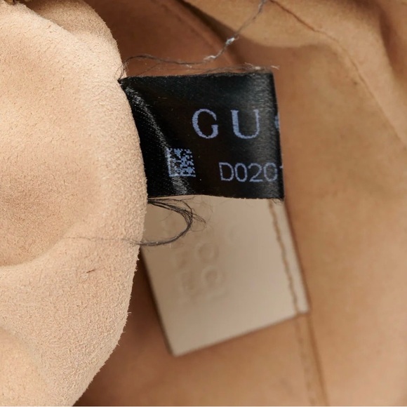 Gucci Beige Chevron Crossbody Bag - Picture 7 of 8